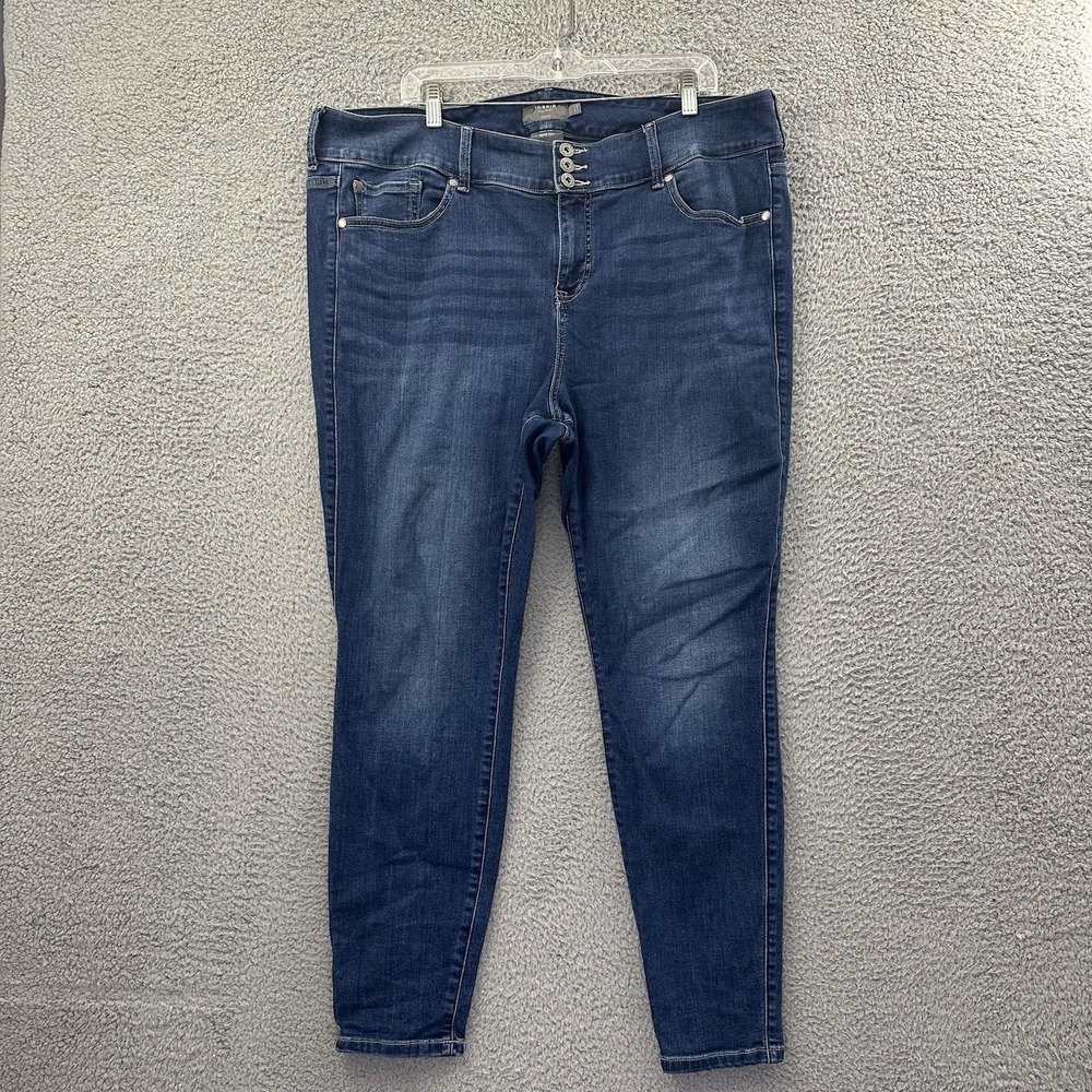 Torrid Jegging Super Skinny High Rise Jeans‎ Stretch Preppy Women's 22R x 28.5